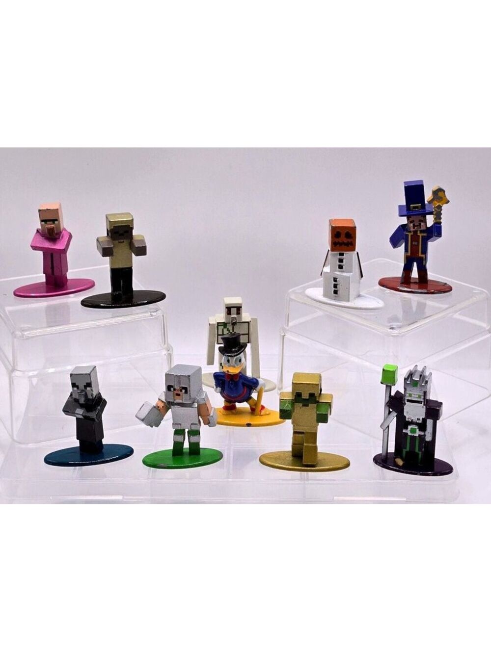 Jada Toys Minecraft Nano Metalfigs Die-Cast Mini-Figure Assorted Lot